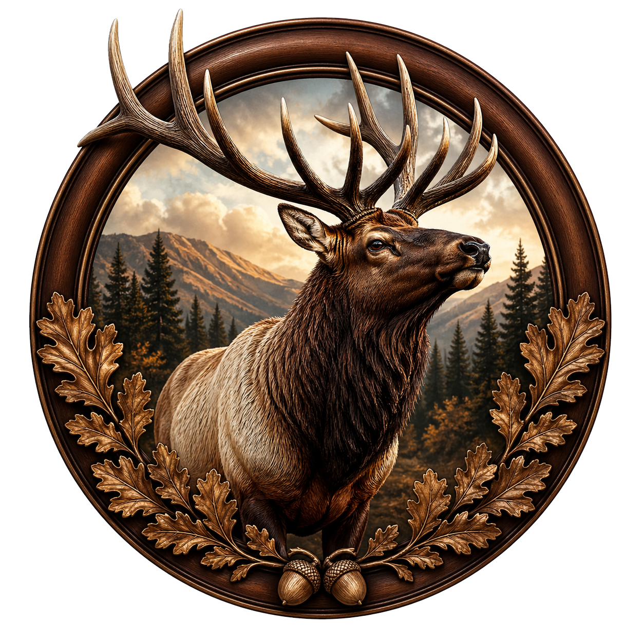 Elk emblem