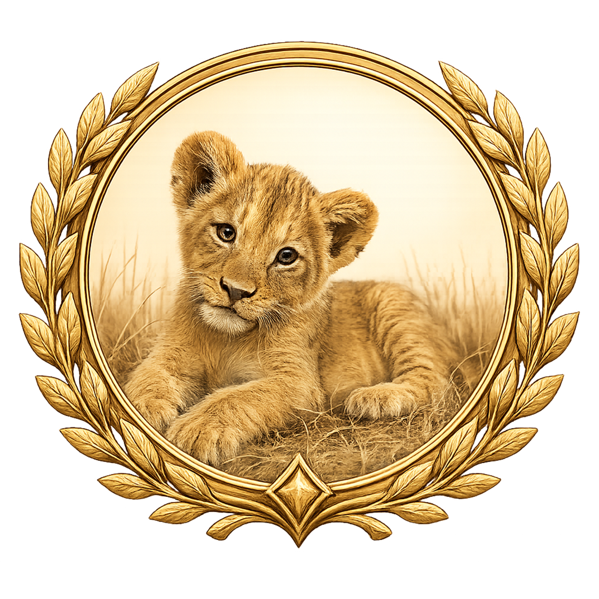lion cub emblem